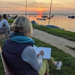 Tracey Ross Sketching