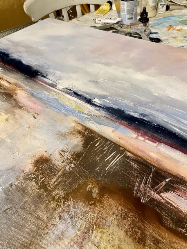 Tracey Ross Autumn seascape